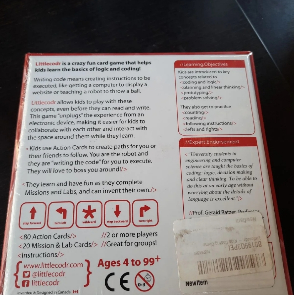 A crazy fun card game for ages 4 through 99+